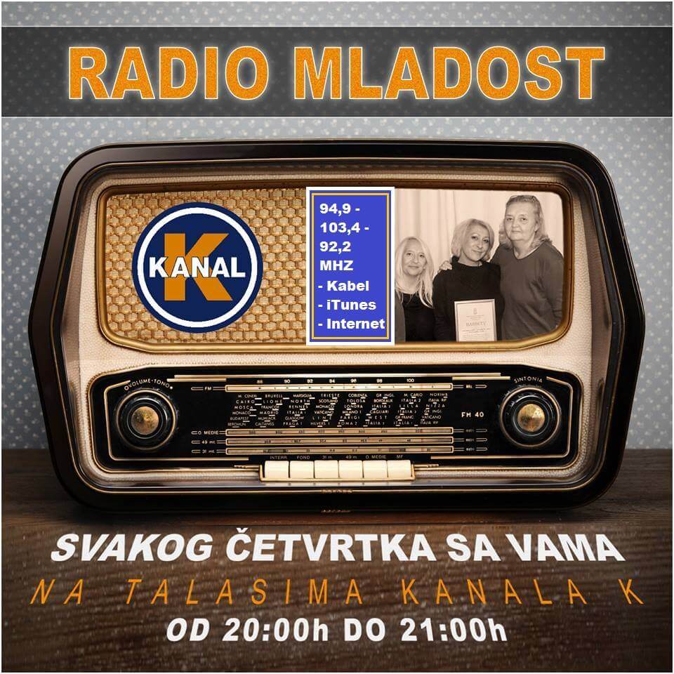 Radio Kanal K, with Ilic, author of the | Traditional Serbian food and recipes